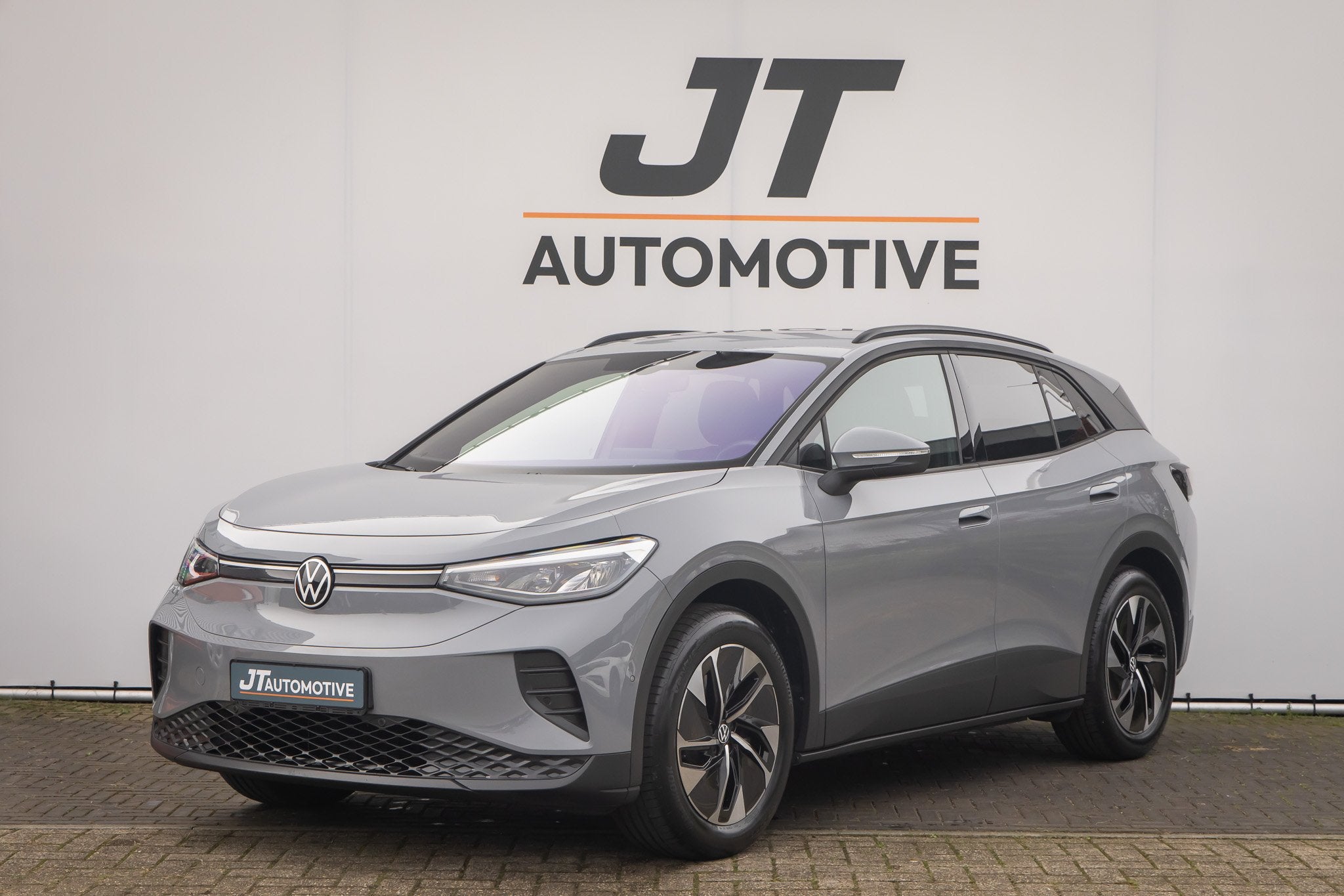 Volkswagen ID.4 Pure Business 52kWh Soh97% Stoelverwarming |, Gebruikt, 1000 kg, SUV of Terreinwagen, Zilver of Grijs