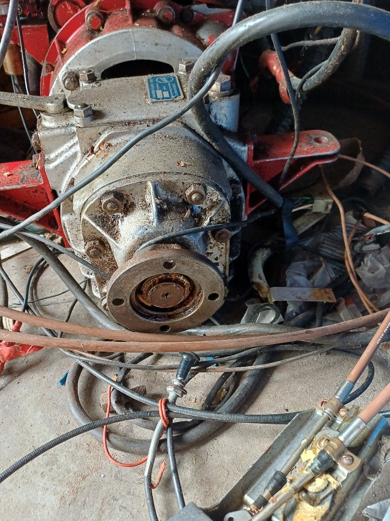 Onderdelen Renault Marine DTN 40 pk met Hurth keerkoppeling, Ophalen, Gebruikt, Motor en Techniek, Motorboot