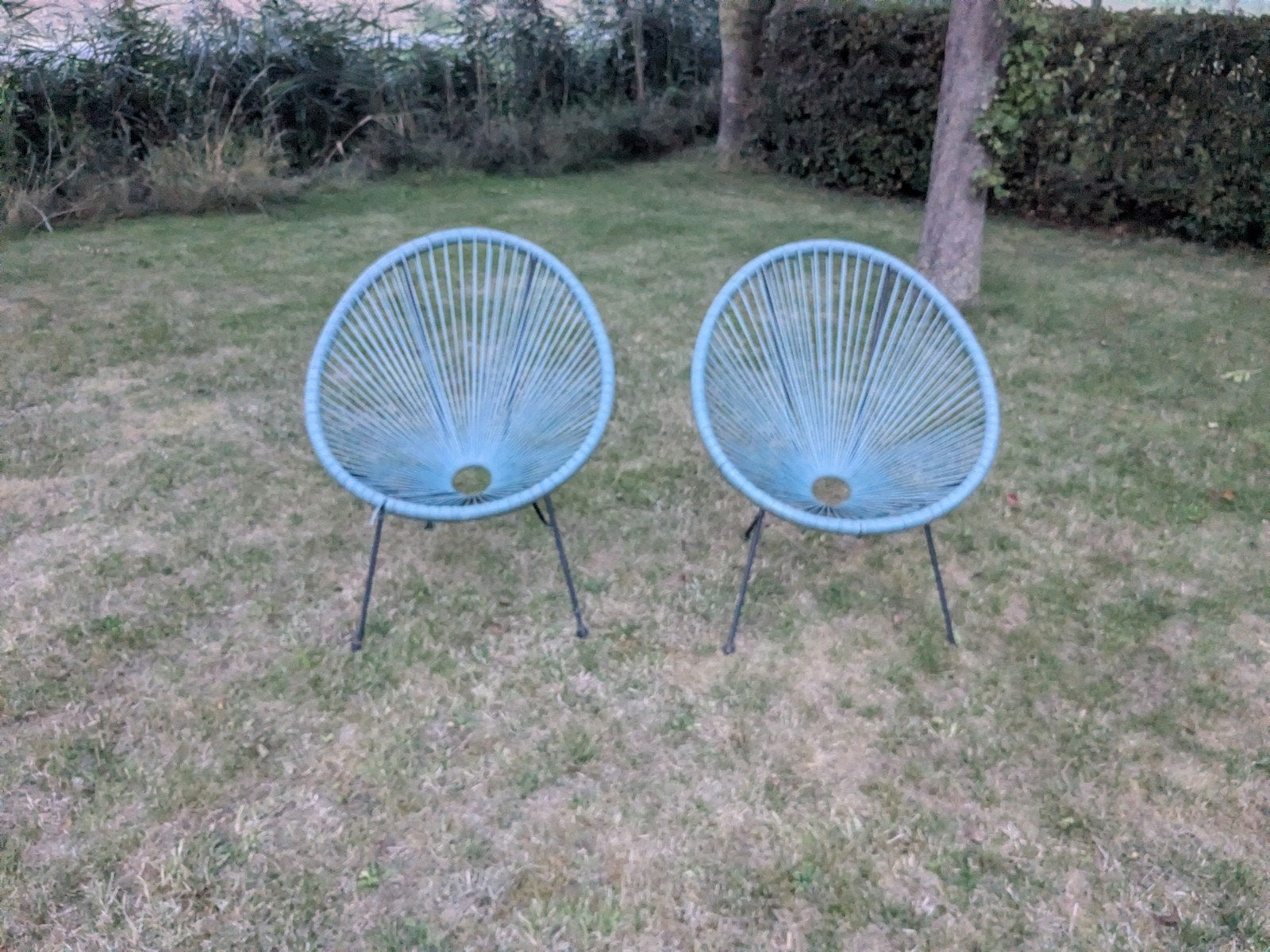 JYSK Acapulco stoelen (2 stuks), Ophalen, Gebruikt, Kunststof