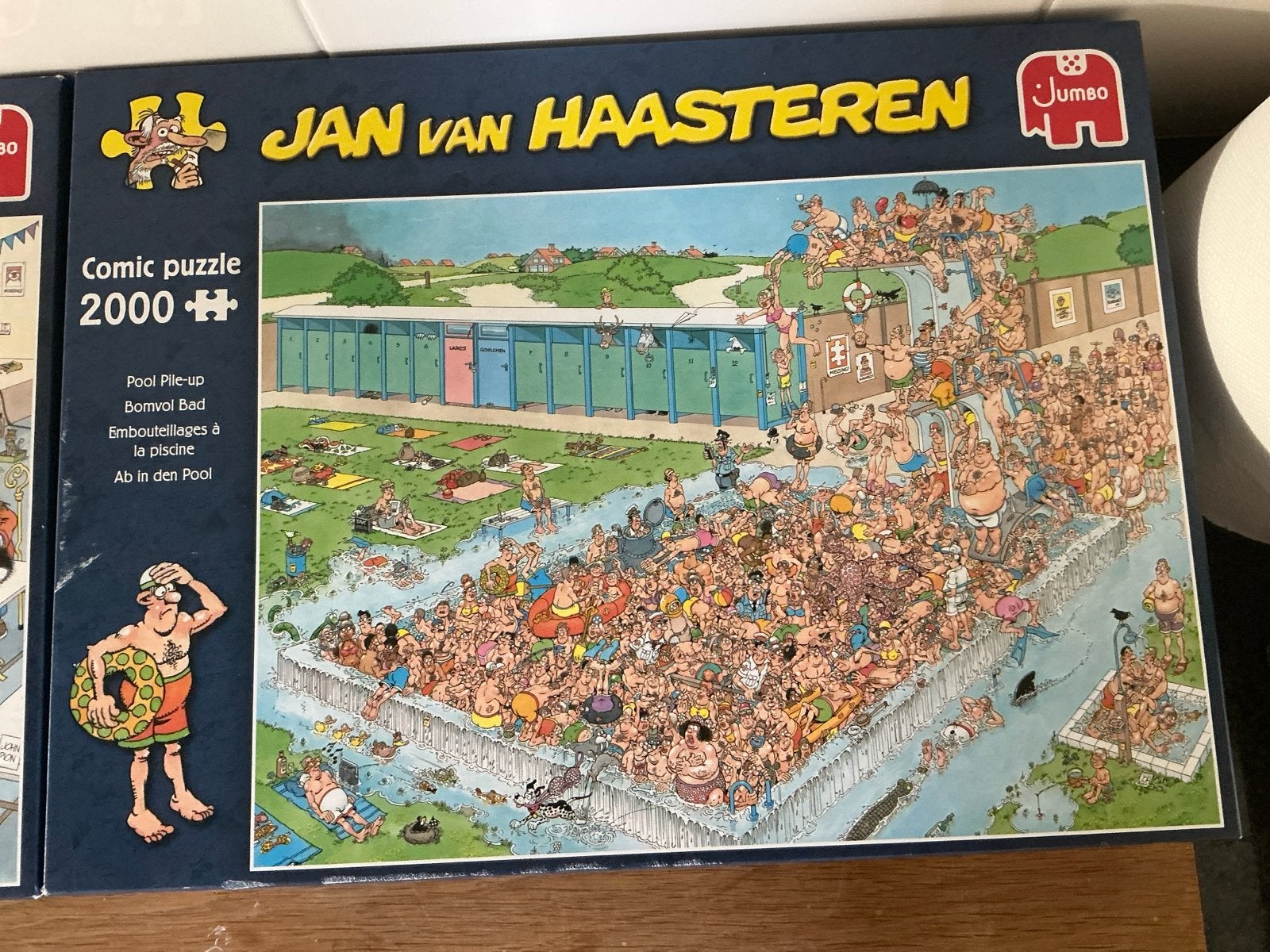 Jan van Haasteren Puzzels - 2x 2000 stukjes, Ophalen of Verzenden, Meer dan 1500 stukjes, Gebruikt, Legpuzzel