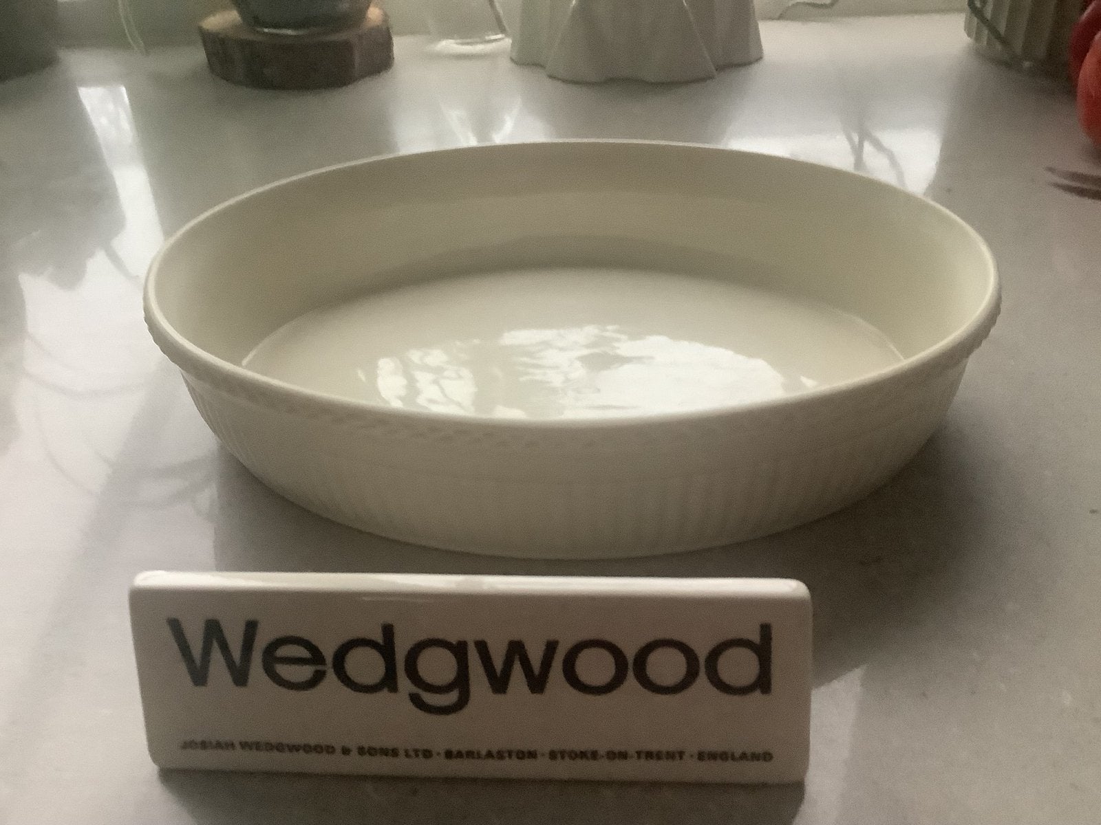 Nieuwe ovenschaal COOKWARE WEDGWOOD EDME., Nieuw, Ophalen of Verzenden, Schaal of Schalen, Wedgwood