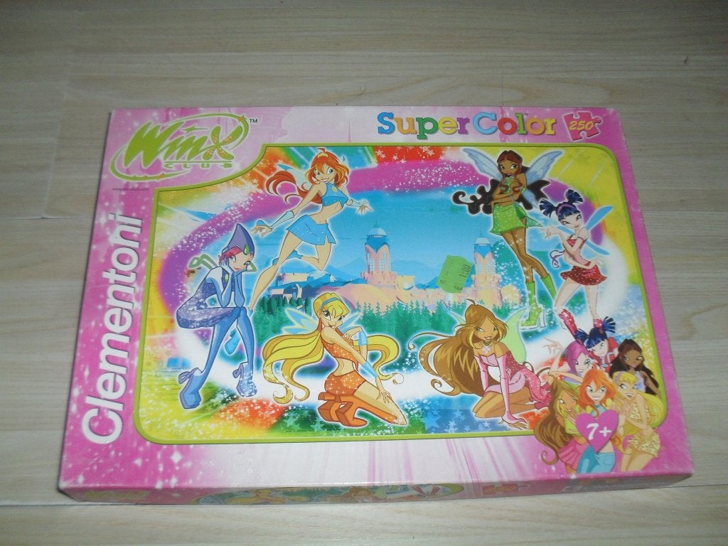 Winx club puzzle 250 stukjes, Ophalen, Minder dan 500 stukjes, Gebruikt, Legpuzzel