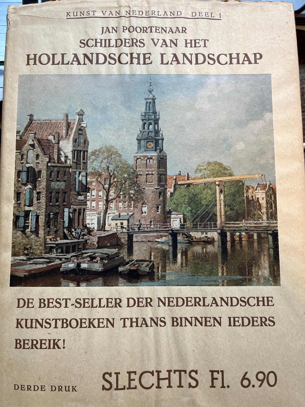 Jan Poortenaar - Schilders van het Hollandse Landschap, Ophalen of Verzenden, Gelezen, Overige onderwerpen