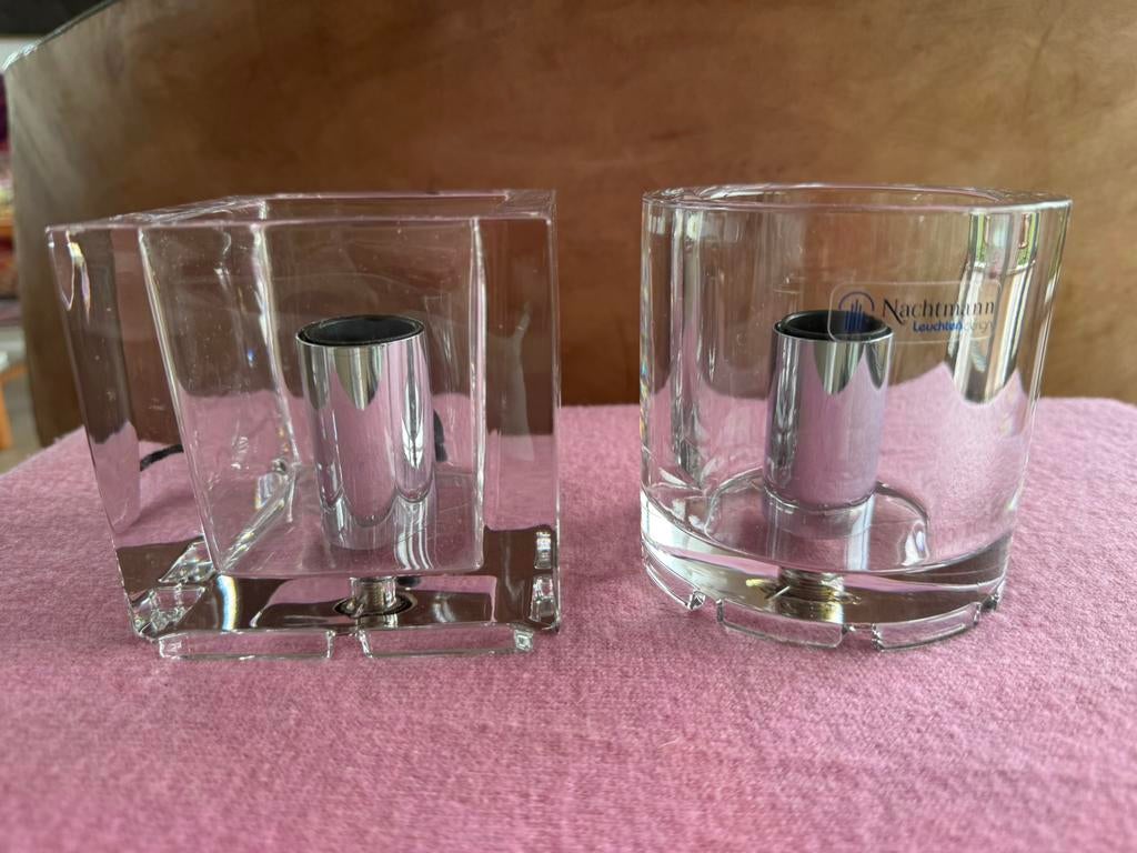 Ice Cube tafellampen rond- + vierkant model, Ophalen