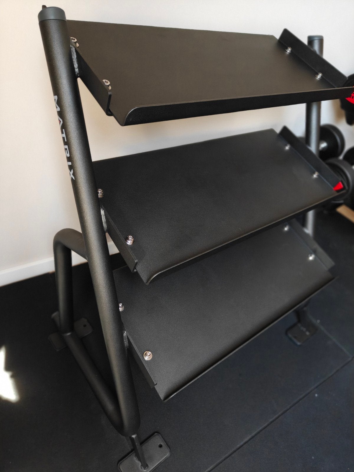 Matrix Fitness Magnum 3-Tier Dumbbell Rack, Ophalen, Zo goed als nieuw, Overige typen