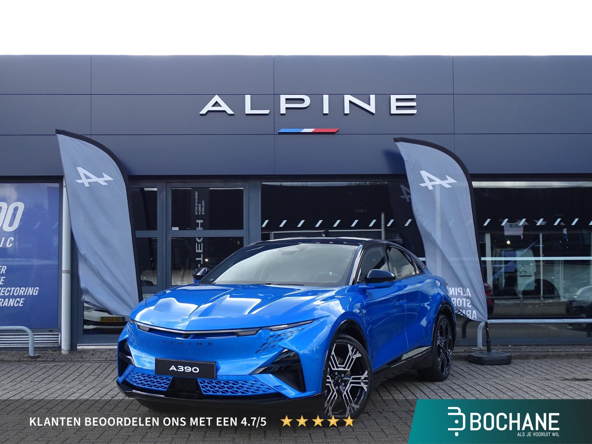 Alpine A390 GTS 89kWh | Devialet Xtreme Sound | Stoel & Stuu, Auto's, Automaat, Met garantie (alle), Alcantara, 2099 kg