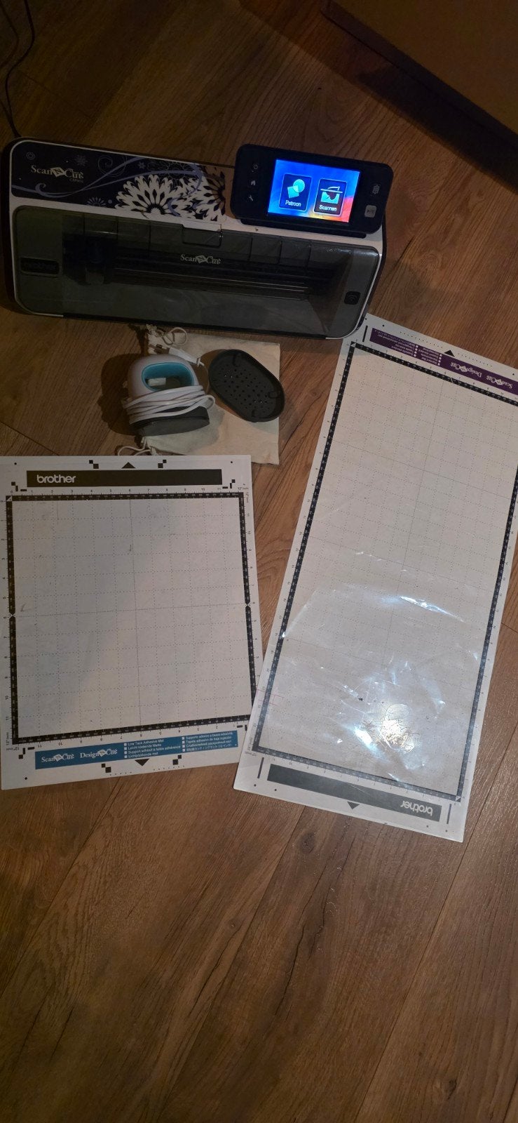 Brother ScanNCut plotter cm900+ hittepers en extra's., Ophalen, Herbruikbaar, Zo goed als nieuw, Overige materialen