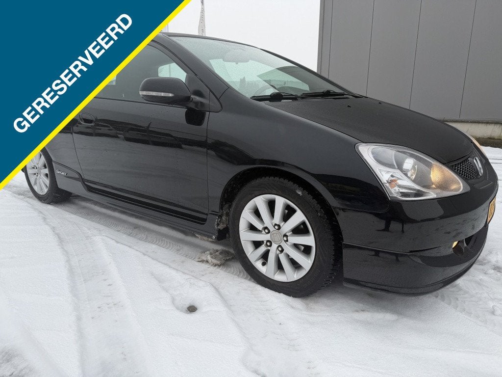 Honda Civic 1.6i BAR Sport Airco SUPER MOOI...! (bj 2005), Auto's, 15 km/l, Gebruikt, 4 cilinders, 1590 cc