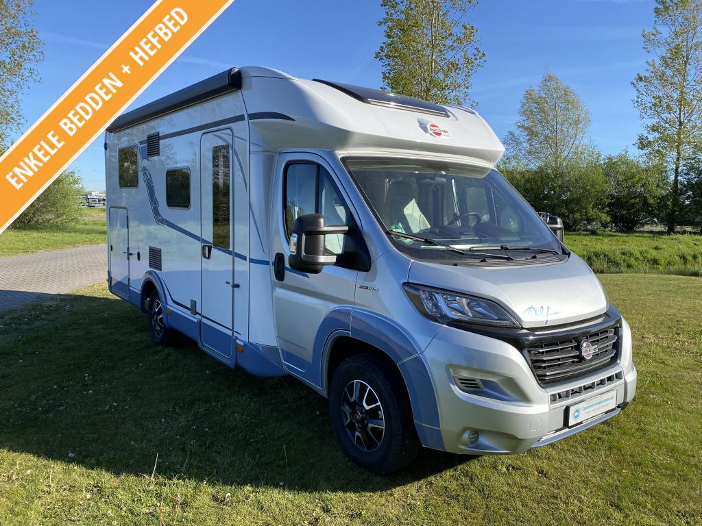 Bürstner Delfin NIEUWSTAAT, Caravans en Kamperen, Campers, Ringverwarming, Bedrijf, Tot en met 3, Bürstner