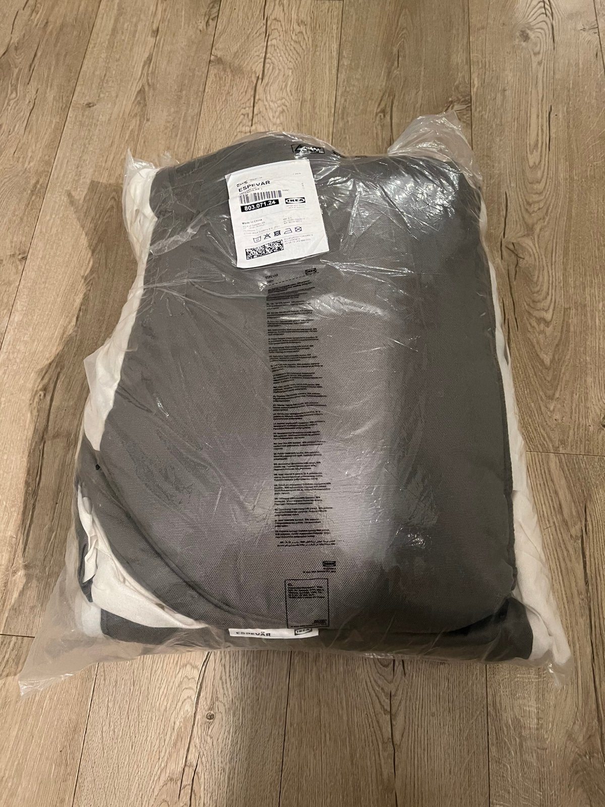 IKEA Espevär bedframe hoezen 180x200cm, Huis en Inrichting, Ophalen of Verzenden, Grijs, Nieuw, Tweepersoons