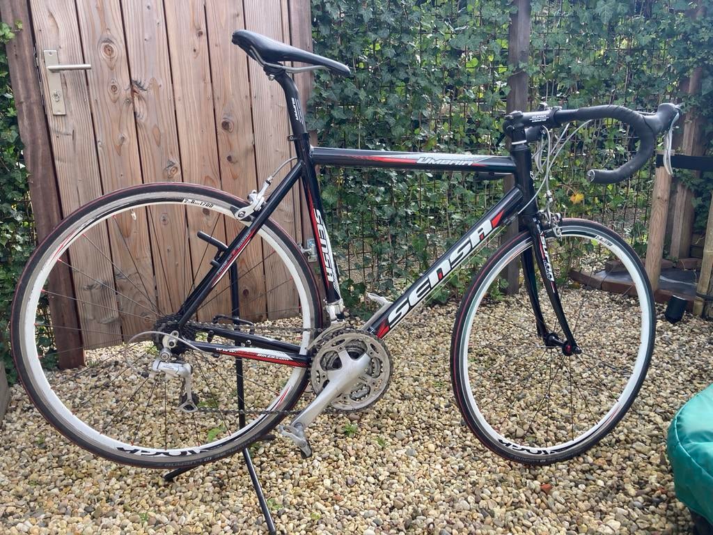 Sensa Umbria Racefiets 56 cm met Sora 3x9 versnelling, Fietsen en Brommers, Fietsen | Racefietsen, Gebruikt, Aluminium, Meer dan 20 versnellingen
