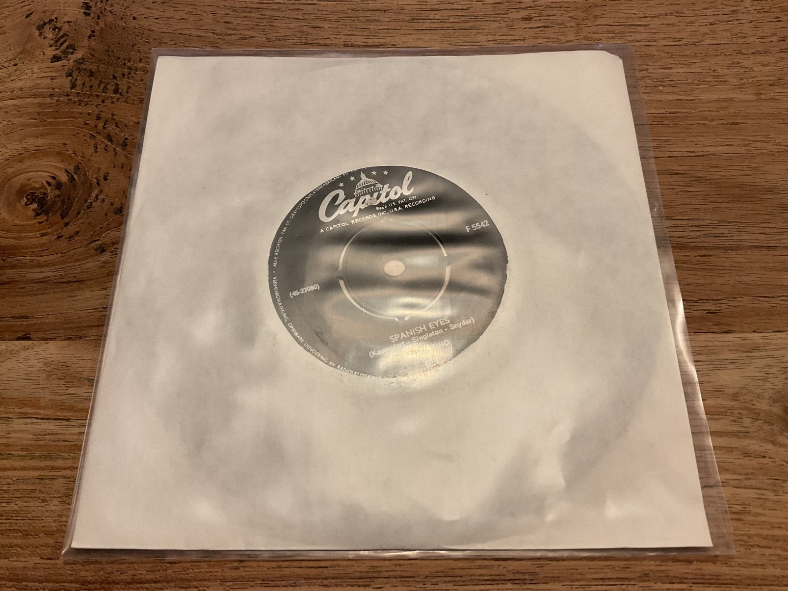 Al Martino, Spanish eyes, Ophalen of Verzenden, 7 inch, Pop