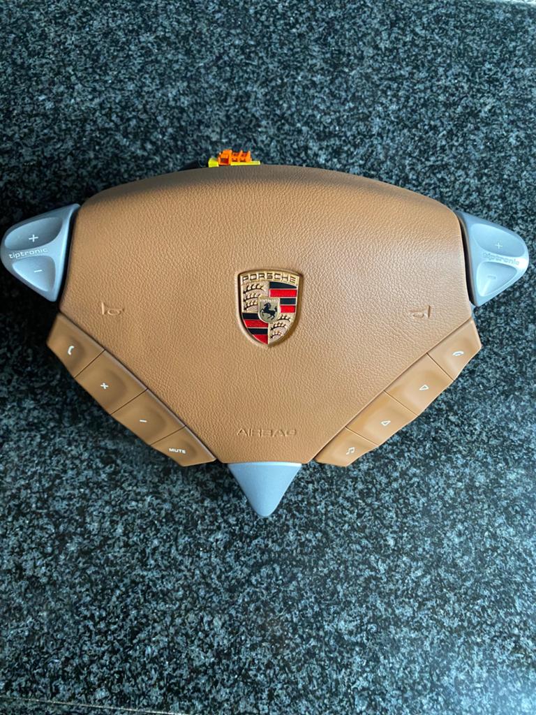 Porsche Cayenne Airbag Stuur links, Ophalen of Verzenden, Gebruikt, Porsche