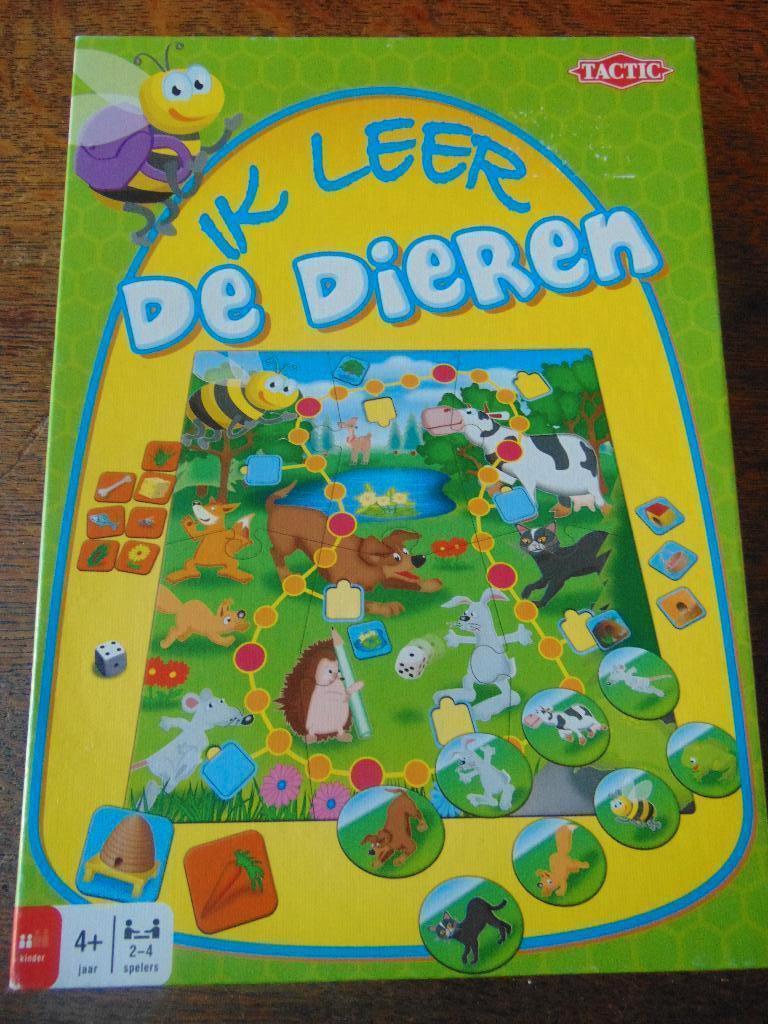Ik Leer de Dieren spel van Tactic, Een of twee spelers, Ophalen of Verzenden, Zo goed als nieuw, Tictac