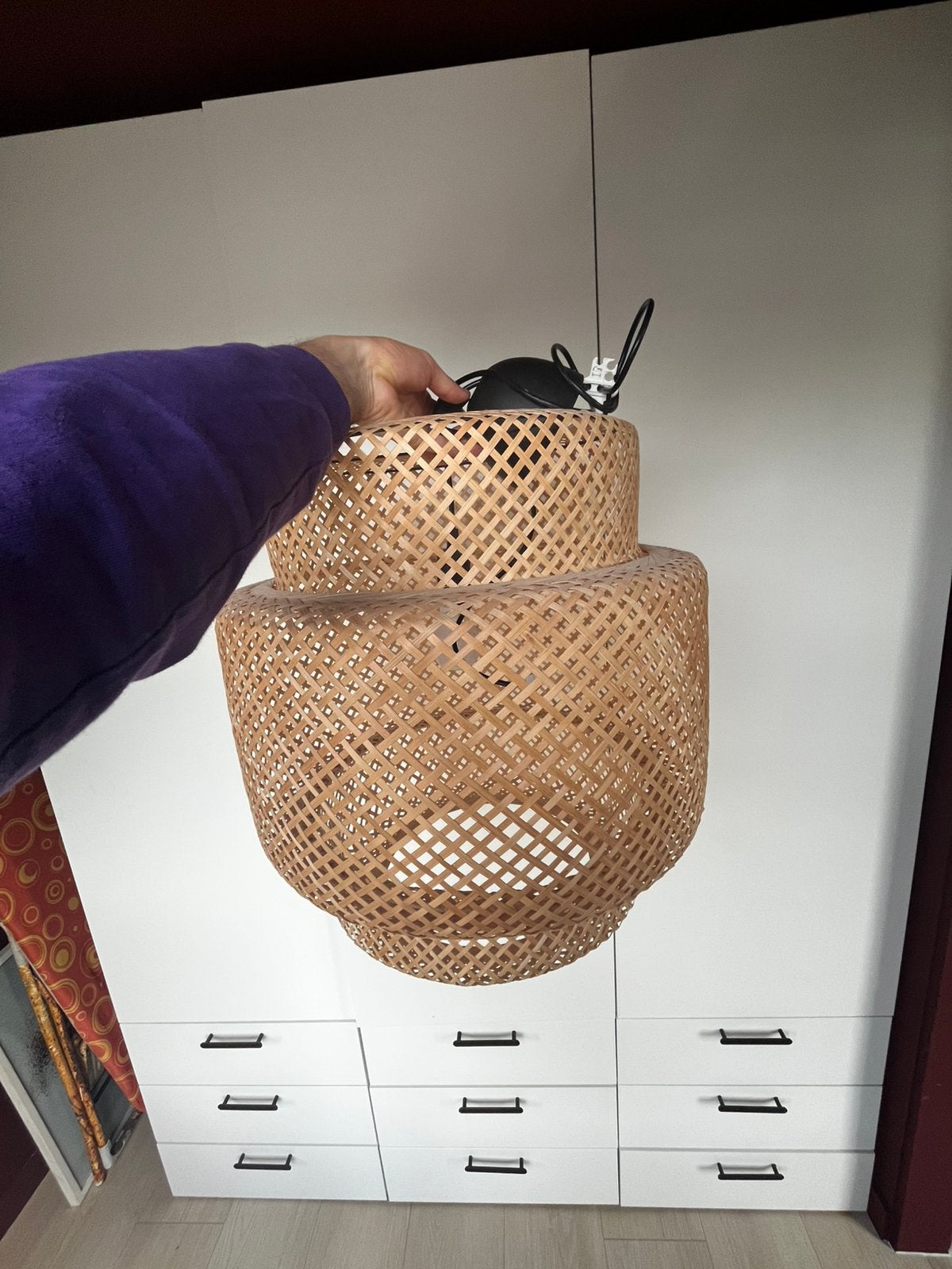 Ikea Sinnerlig - Groot, Ophalen, Zo goed als nieuw, Rond, 50 cm of meer