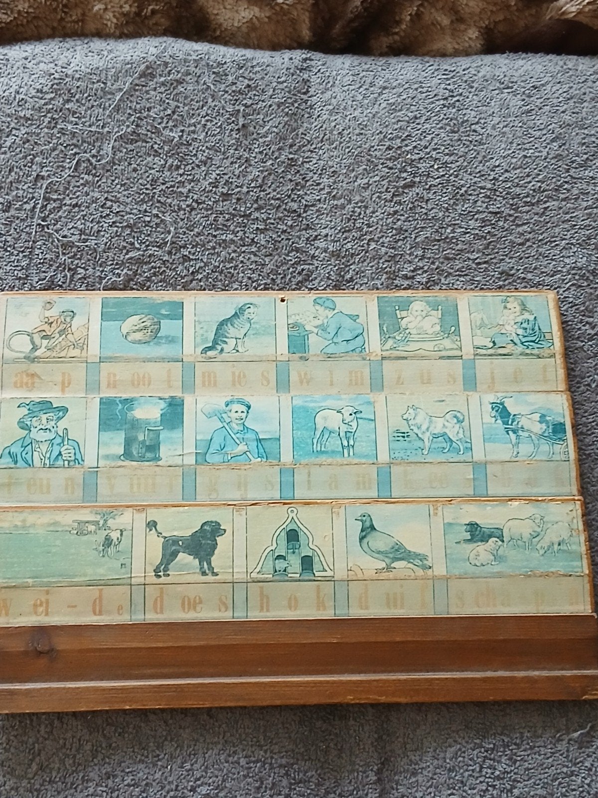 Hoogeveens leesplankje 1 ste uitgave 1916, Antiek en Kunst, Ophalen of Verzenden