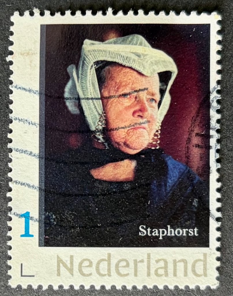 Persoonlijke postzegel 2023 Ode aan Nederland Staphorst, Ophalen of Verzenden, Na 1940, Gestempeld