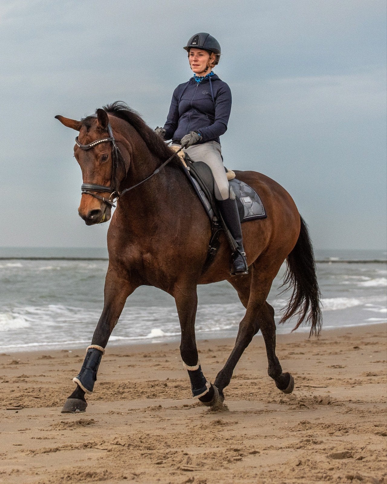 Prachtige KWPN Elite Sport Z2 merrie drachtig van MCLaren, Merrie, Dressuurpaard, 170 tot 175 cm, 11 jaar of ouder