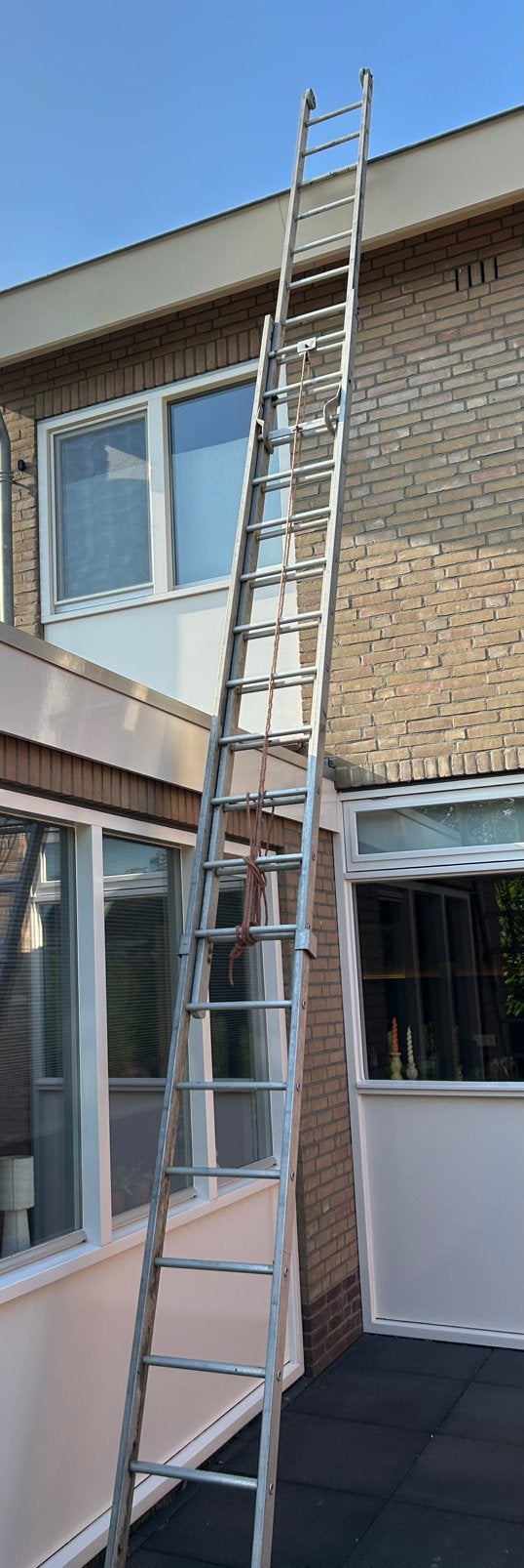 Ladder 10 meter, Doe-het-zelf en Verbouw, Ladders en Trappen, Ophalen, Gebruikt, Ladder, 4 meter of meer