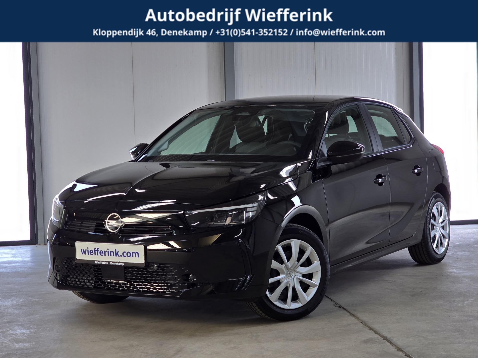 Opel Corsa Electric Edition 50 kWh | Comfort pack | Warmtepo, Auto's, 12 maanden, Gebruikt, Zwart, 355 km