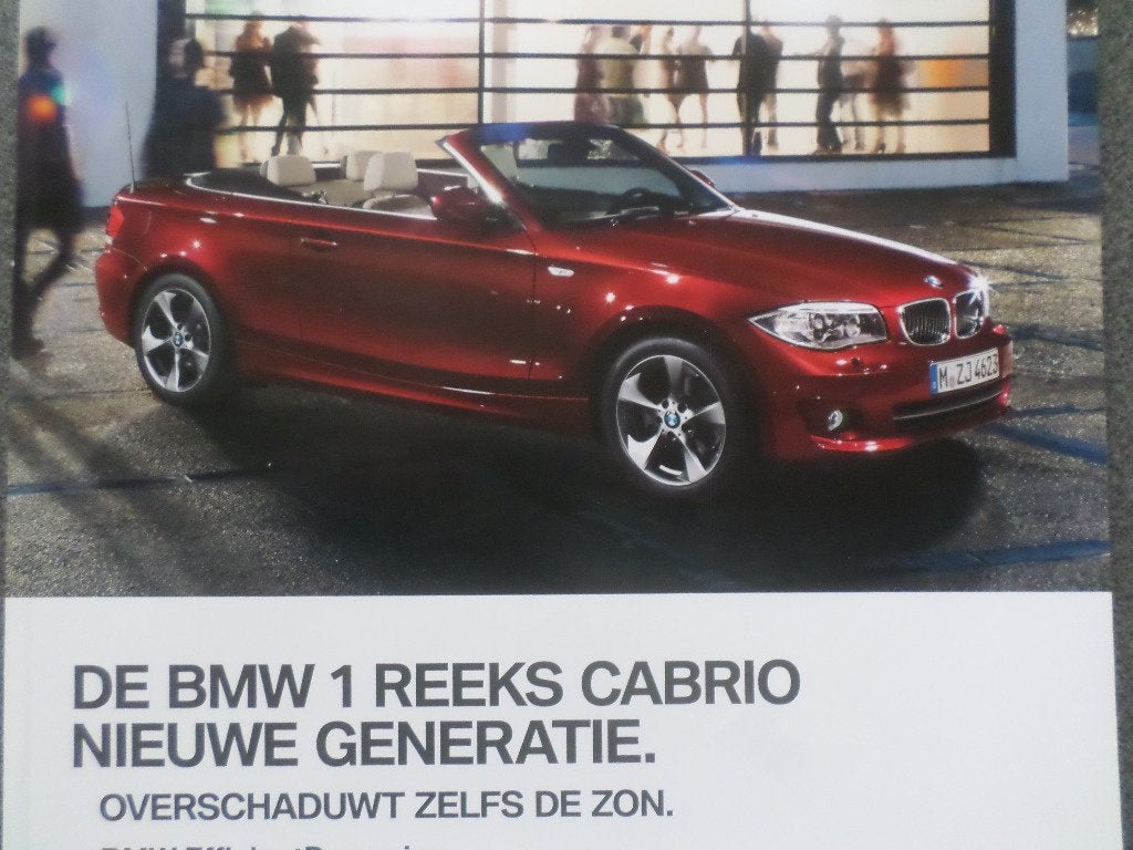 BMW Serie 1 Cabrio Brochure, Ophalen of Verzenden, Zo goed als nieuw, BMW