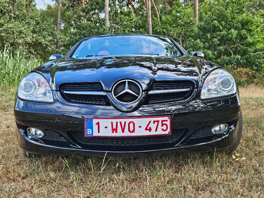 Mercedes SLK cabrio, Auto's, Mercedes-Benz, Automaat, Achterwielaandrijving, 164 pk, 4 cilinders