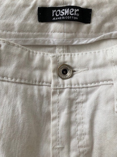 Rosner Holly Witte Jeans - Maat W30-W32 (Confectie 38/40), Kleding | Dames, Spijkerbroeken en Jeans, Zo goed als nieuw, W30 - W32 (confectie 38/40)