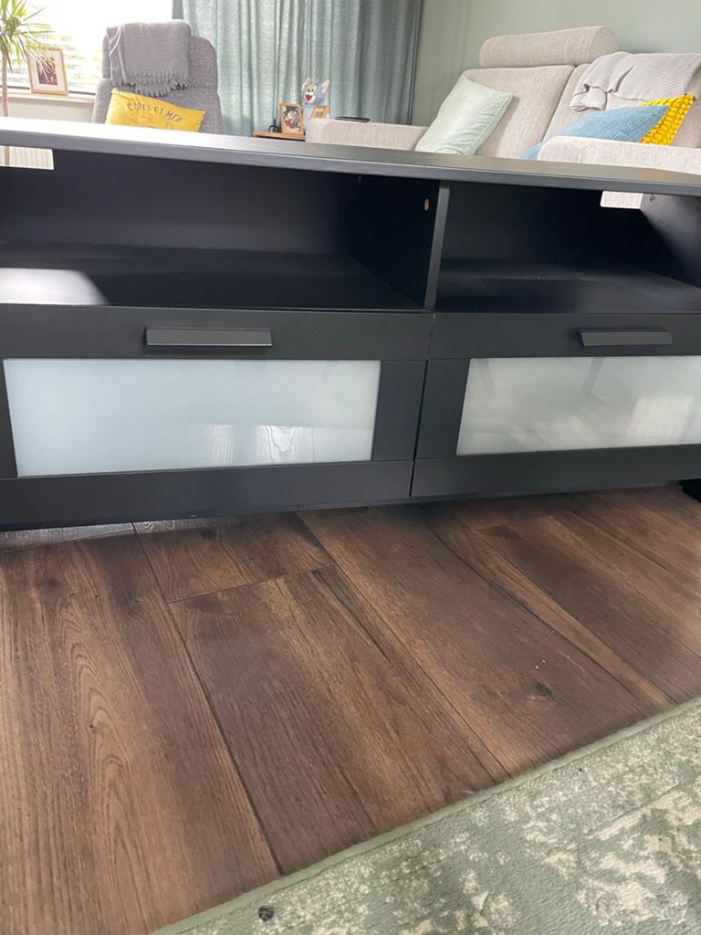 Tv meubel, Huis en Inrichting, Kasten | Televisiemeubels, Gebruikt, Minder dan 100 cm, 100 tot 150 cm, 25 tot 50 cm, Overige houtsoorten