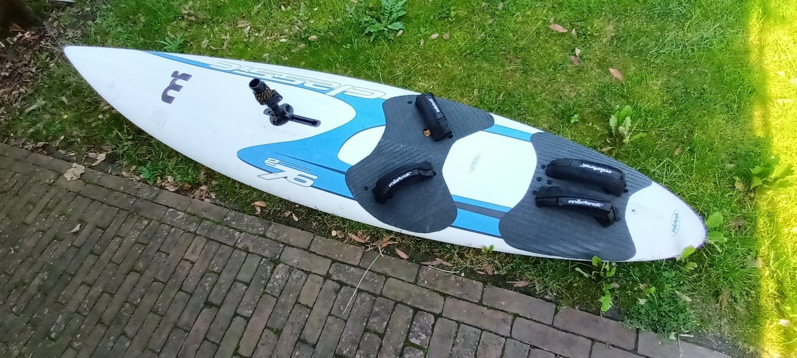 free windsurf gear, Ophalen, Gebruikt, 5 tot 6.5 m², Deelbare mast