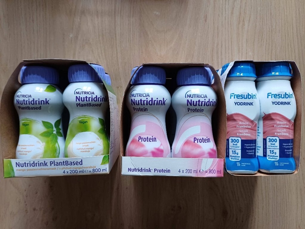 Nutridrink, Ophalen