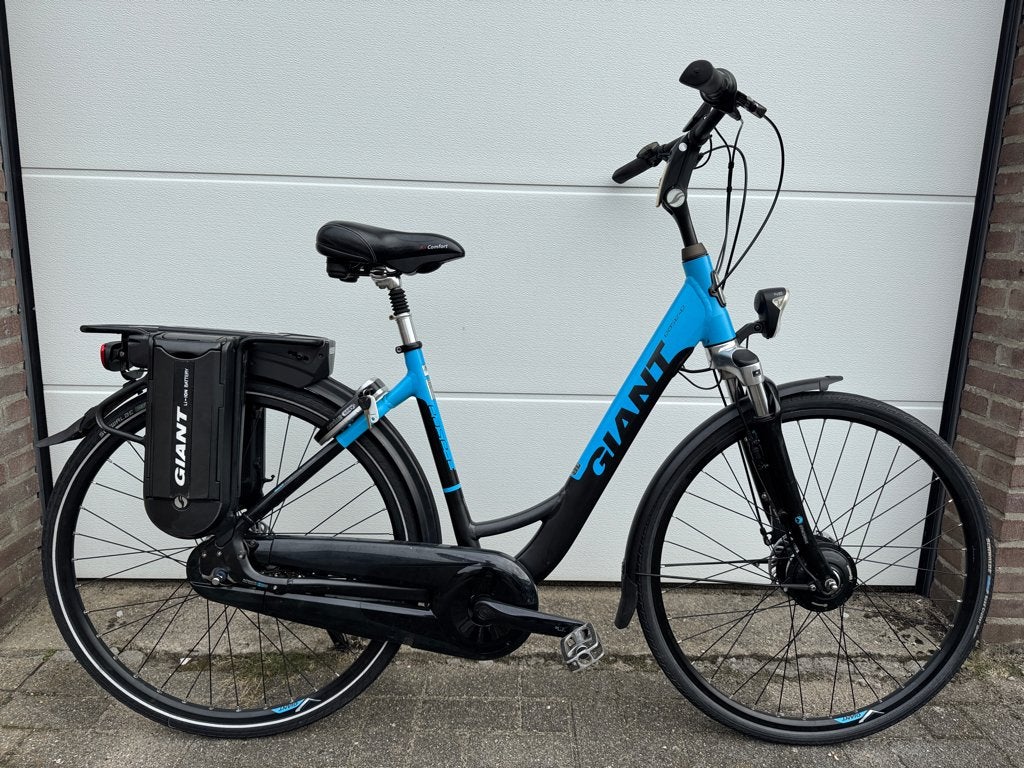Nette Giant Twist elektrische fiets met twee accu’s, Ophalen, Gebruikt, Versnellingen, Giant