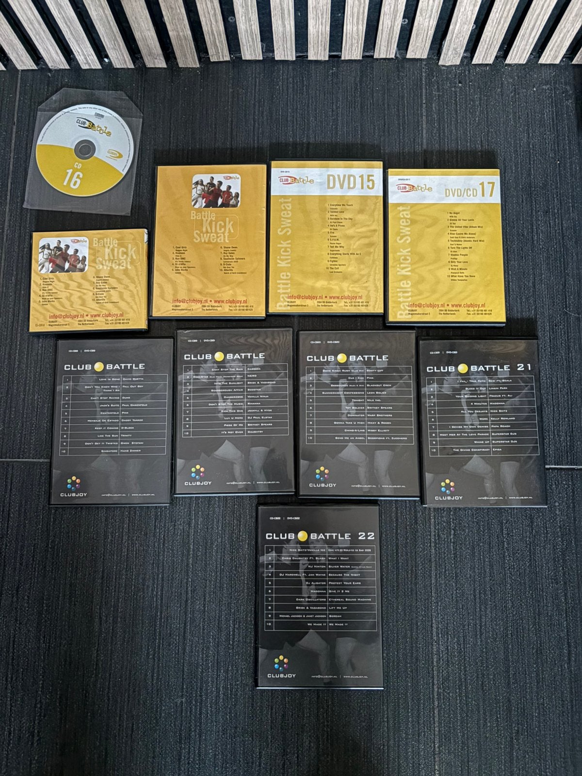 Club joy battle dvd en cd 10-37, Cd's en Dvd's, Alle leeftijden, Ophalen of Verzenden, Zo goed als nieuw, Cursus of Instructie