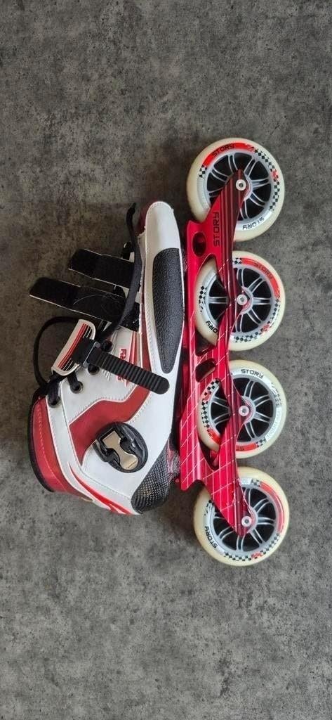 Zo goed als nieuwe professionele Story skeelers maat 45, Dames, Zo goed als nieuw, Inline skates 4 wielen, Ophalen