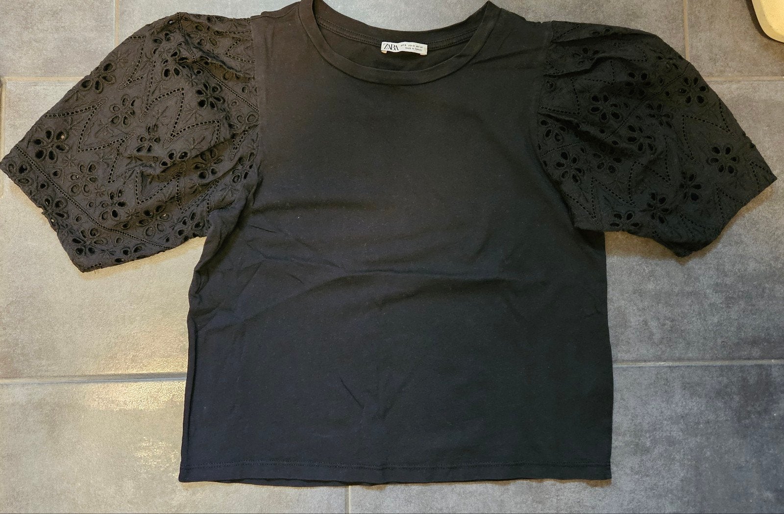 TOP VAN ZARA MAAT S, Ophalen of Verzenden, Zo goed als nieuw, Korte mouw, Zara