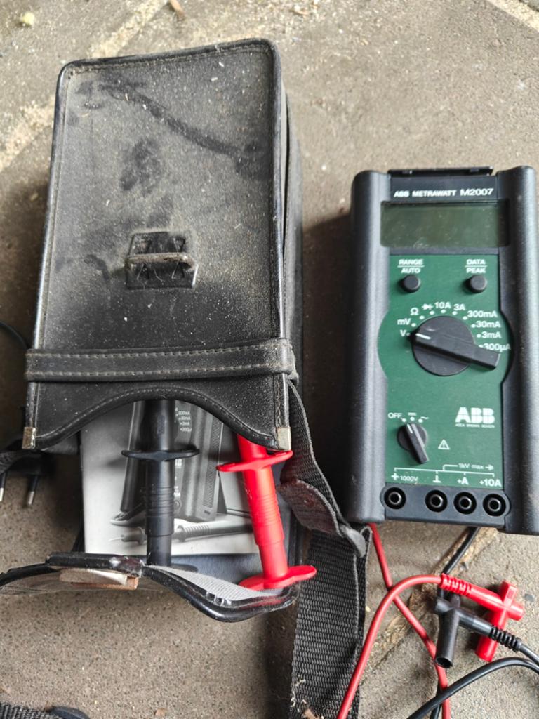 ABB Metrawatt M2007 Multimeter, Doe-het-zelf en Verbouw, Meetapparatuur, N, N, Multimeter, Ophalen of Verzenden