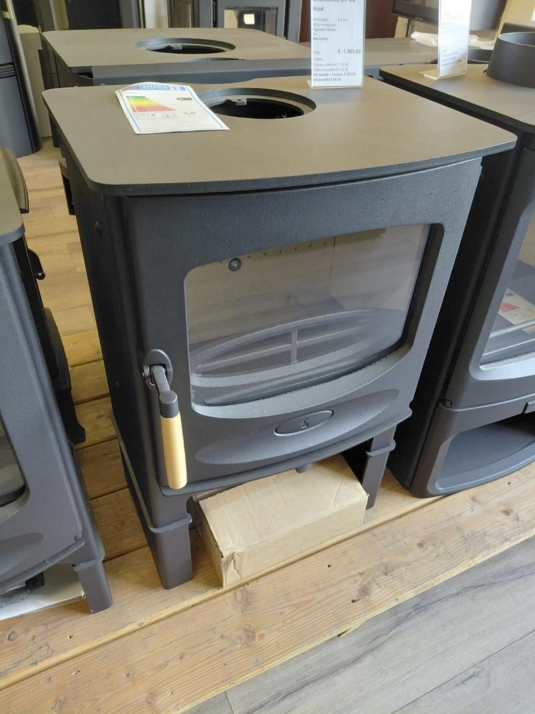 Charnwood C-Five op sokkel nieuw, Ophalen, Nieuw, Hout, Houtkachel