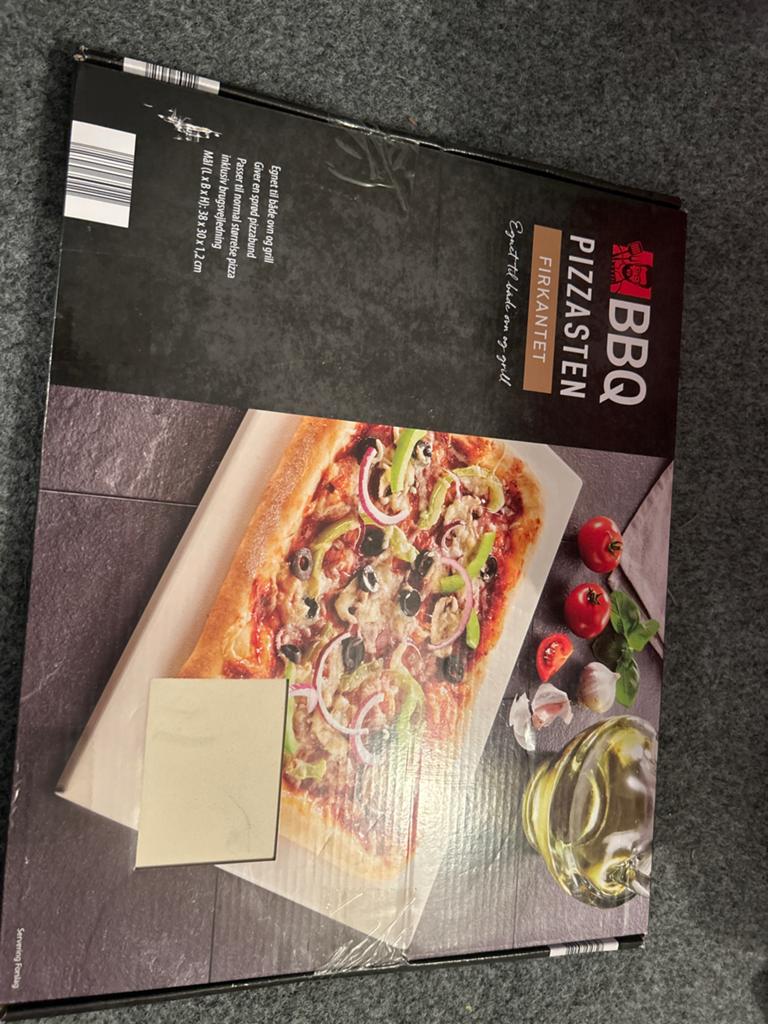BBQ Pizzasteen Vierkant - Voor de perfecte pizza, Ophalen of Verzenden, Nieuw
