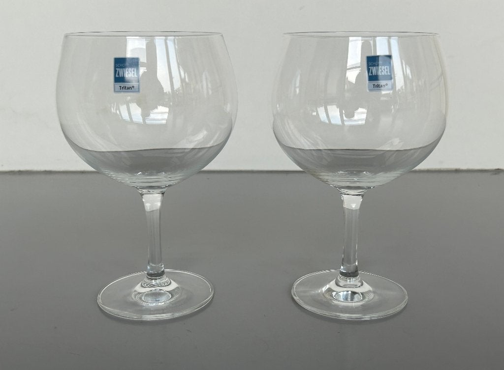 Schott Zwiesel 2x Gin Tonic glazen groot  kristal, Nieuw, Ophalen of Verzenden, Overige merken, Glas