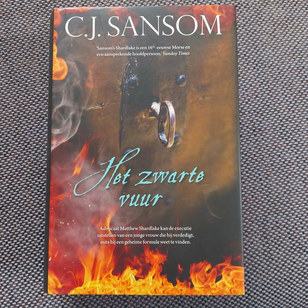 C.J. Sansom - Het zwarte vuur, Ophalen, Zo goed als nieuw, C.J. Sansom