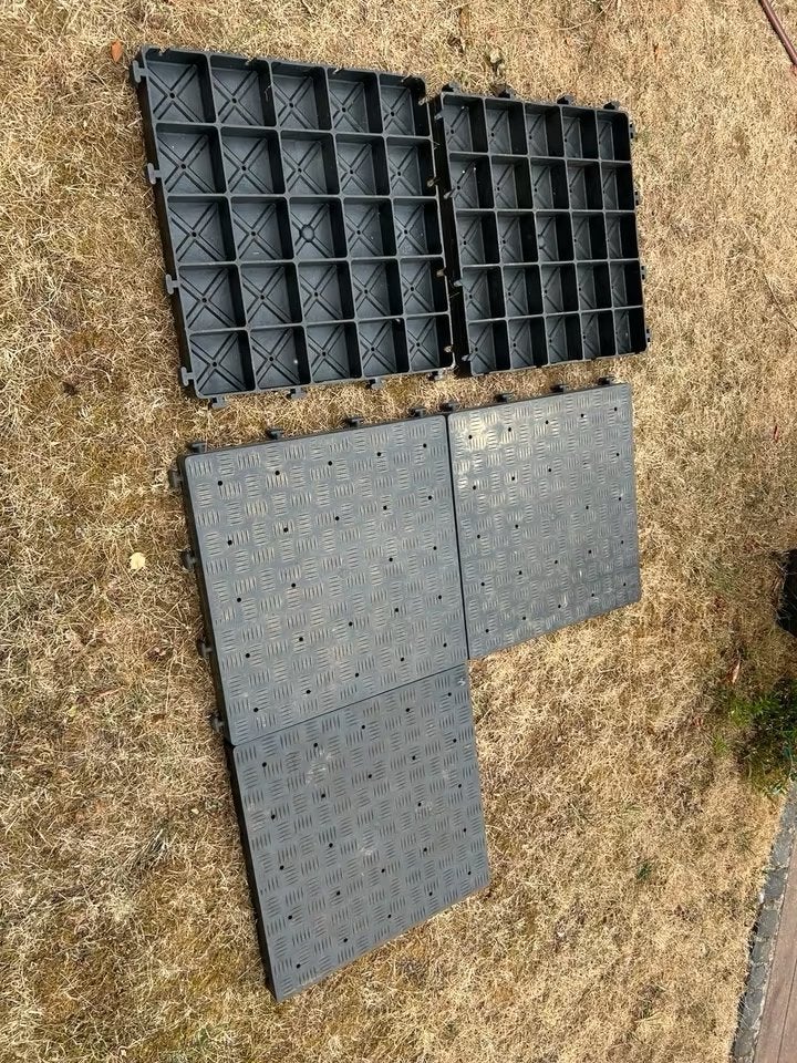 68 Easy Floor / Leigro Vloertegels -- Voortent, Pool, etc., Caravans en Kamperen, Caravan accessoires, Ophalen, Gebruikt