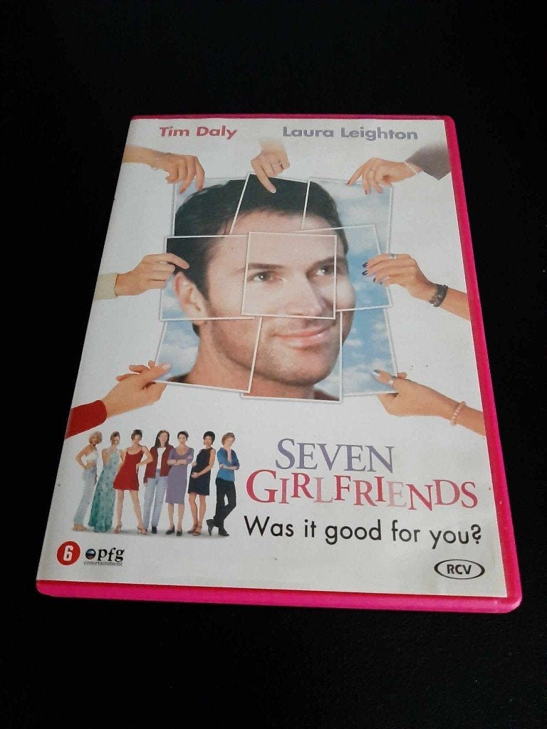 Seven girlfriends, Tim Daly, Laura Leighton, Mimi Rogers!, Vanaf 6 jaar, Ophalen of Verzenden, Gebruikt, Romantische komedie