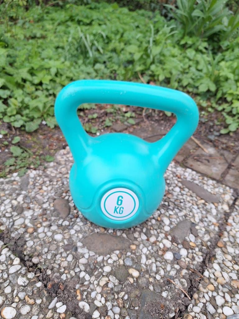 Kettlebell 6kg - Ideaal voor thuistraining, Ophalen, Zo goed als nieuw, Benen, Kettlebell