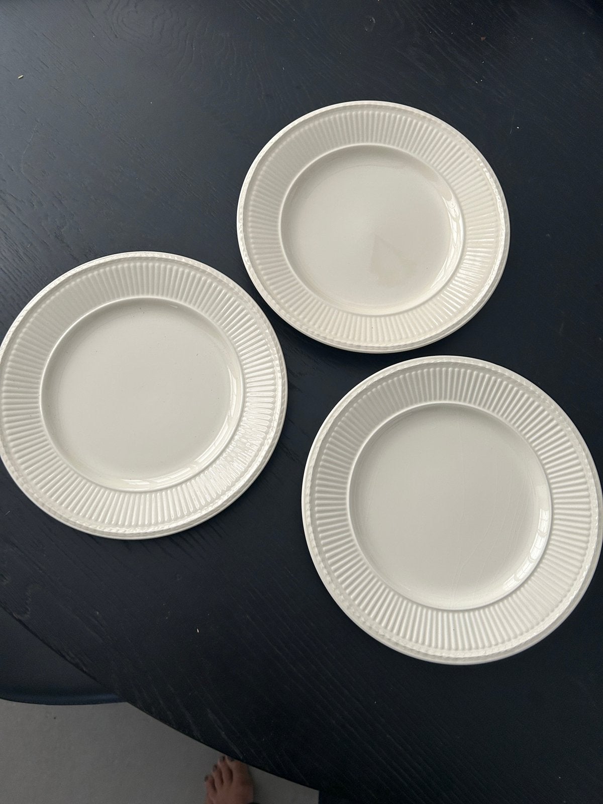 Ontbijtborden Wedgewood, Ophalen, Zo goed als nieuw, Aardewerk, Bord(en)