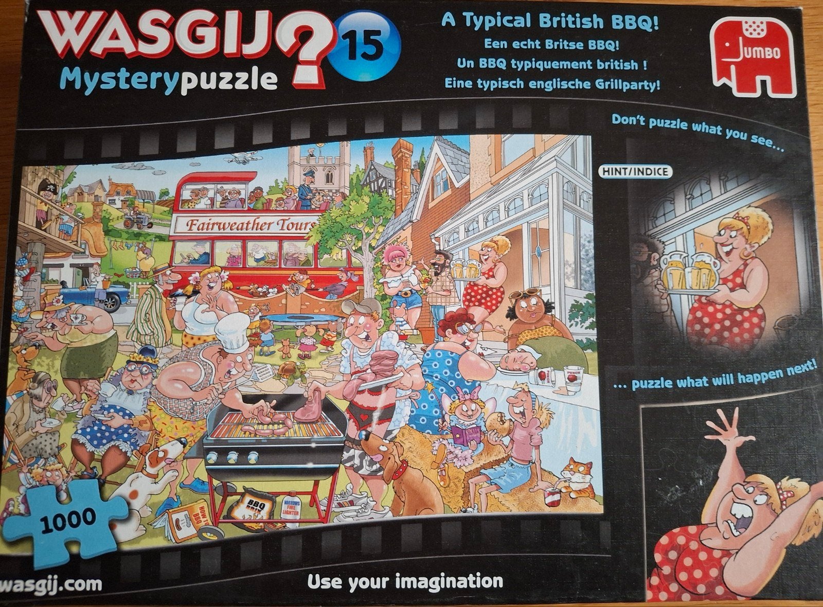 Wasgij legpuzzel 1000 stukjes, Ophalen of Verzenden