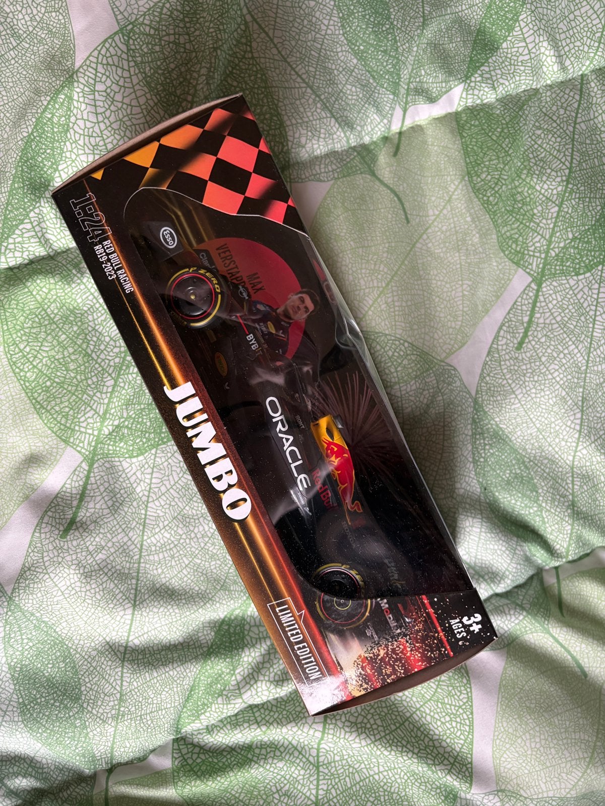 Max verstappen red bull auto f1 RB19, Ophalen of Verzenden, Zo goed als nieuw, Bburago