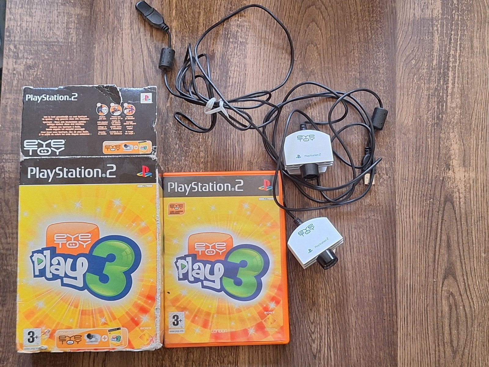 eyetoy play 3 playstation 2 met 2 camera's, Ophalen of Verzenden