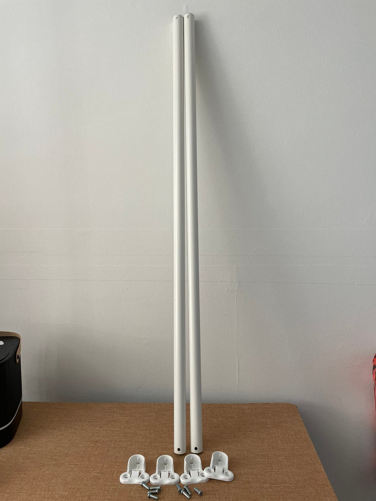 2 IKEA Pax KOMPLEMENT Kledingroede, wit, 100 cm, Ophalen, Zo goed als nieuw