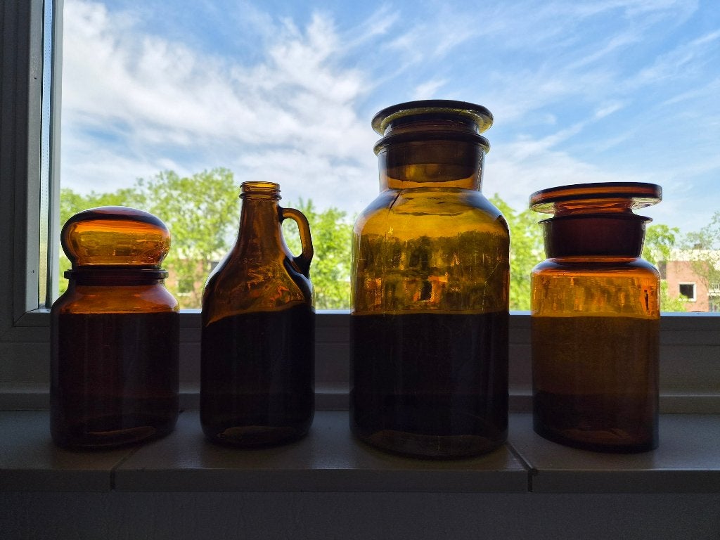 Apothekerspotten, Ophalen