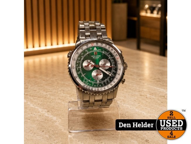 Swiss Alpine Military Herenhorloge - In Nette Staat, Flex Ltd., Zo goed als nieuw, https://flex.com/contact-us, Nobelstraat 10, 5807 GA Oostrum LB, Limburg, Nederland