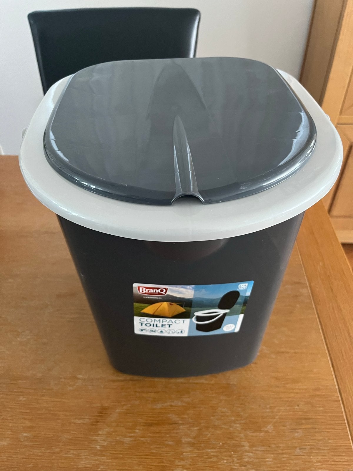 BranQ Compact Toilet - Draagbaar Camping Toilet, Ophalen, Nieuw